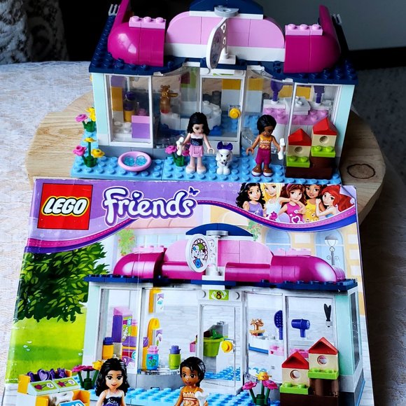 LEGO Friends #41007 ' HEARTLAKE Pet Salon ' EUC Discontinued Complete Set - Picture 2 of 11
